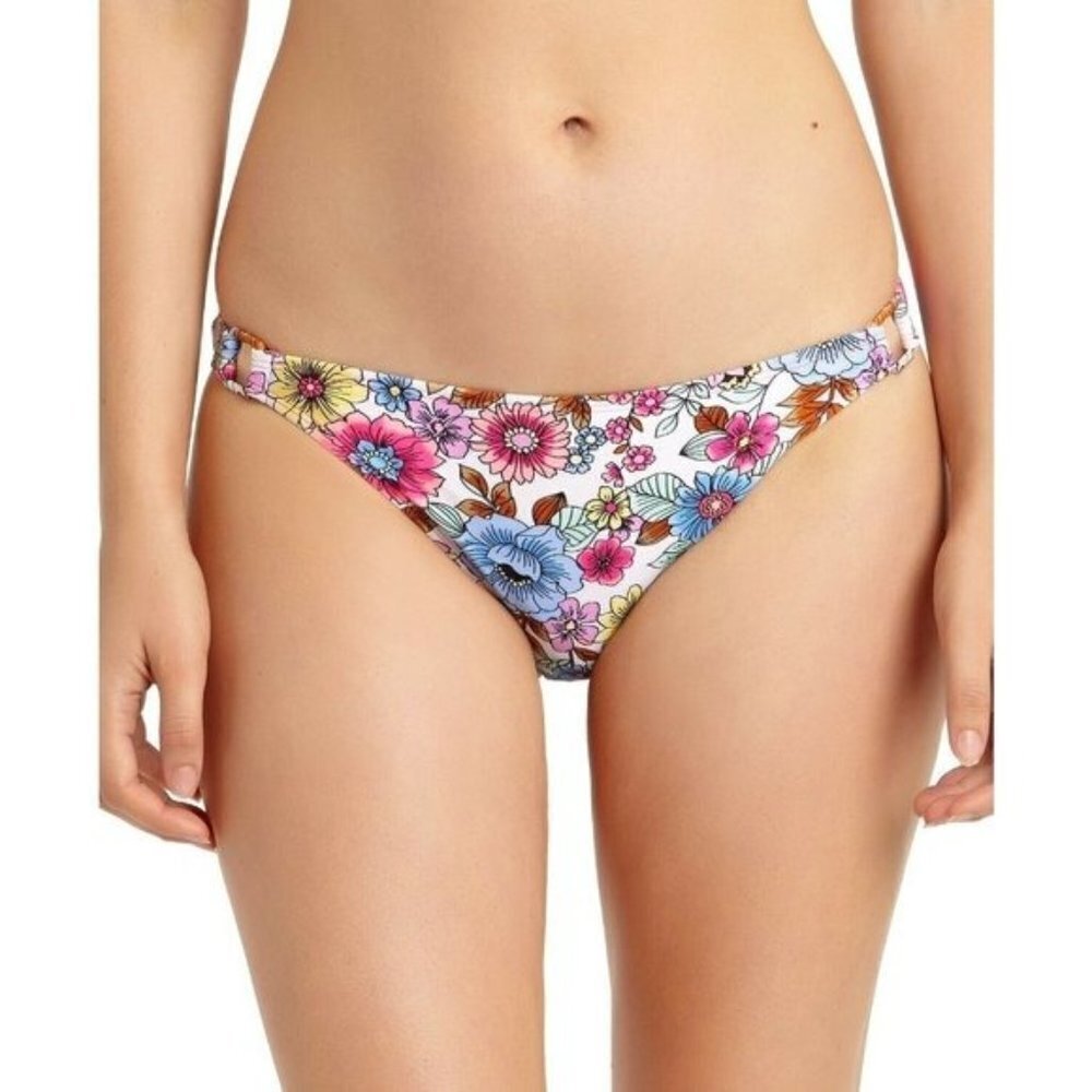 California Waves Juniors Floral Bikini Bottom‎ 1150